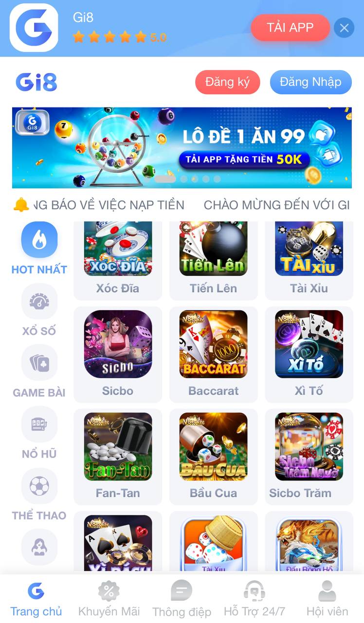 Gi8 - Trang đánh lô đề online uy tín nhất hiện nay