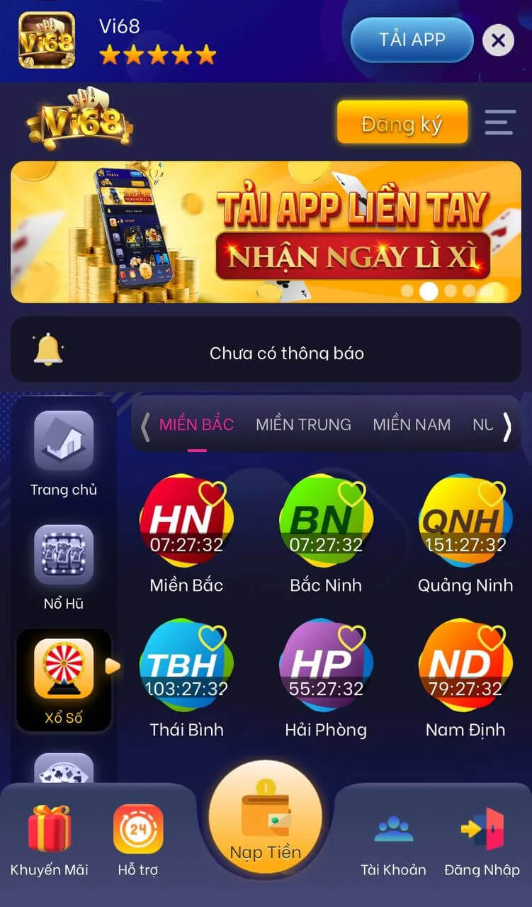 Vi68 - Nhà cái số đề online mới 2024
