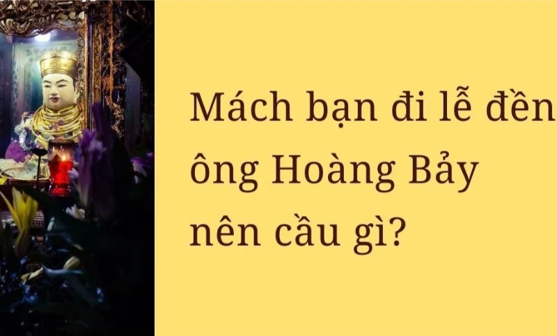 Cách xin lộc lô đề miếu ông Hoàng Bảy để may mắn cả năm