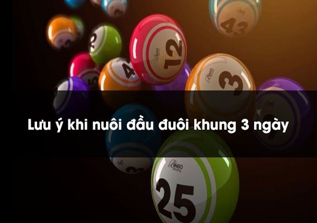 Lưu ý khi chốt số đầu đuôi Lưu ý khi chốt số đầu đuôi