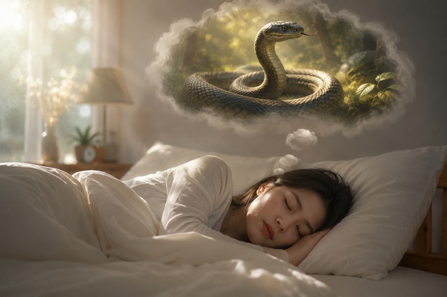 Giấc mơ về rắn có thể giải mã bằng các con số Giấc mơ về rắn có thể giải mã bằng các con số
