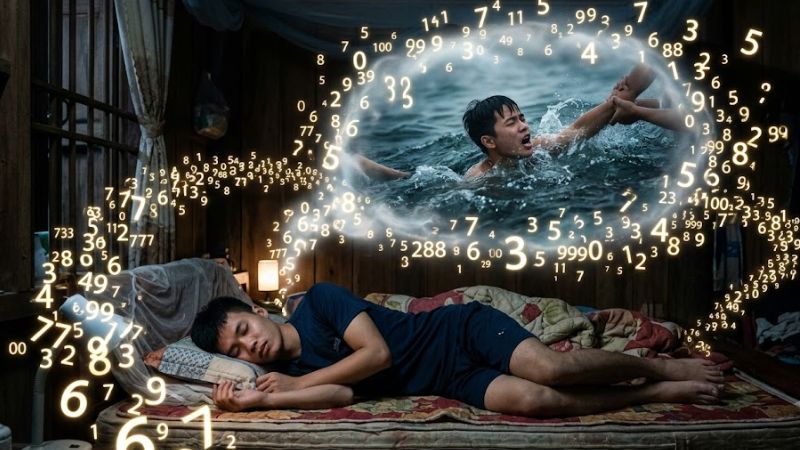 Luận giải số đề khi mộng thấy thoát chết đuối