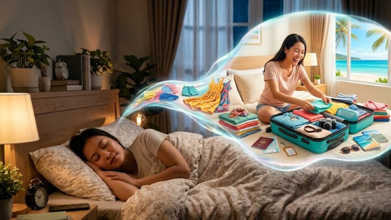 Mơ thấy xếp quần áo đi du lịch có sao không? Mơ thấy xếp quần áo đi du lịch có sao không?